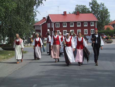 Jan med Gudrun med fler